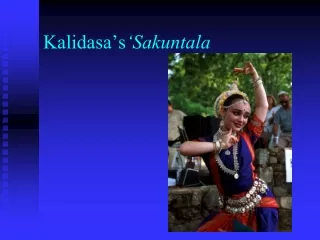 kalidasa s sakuntala