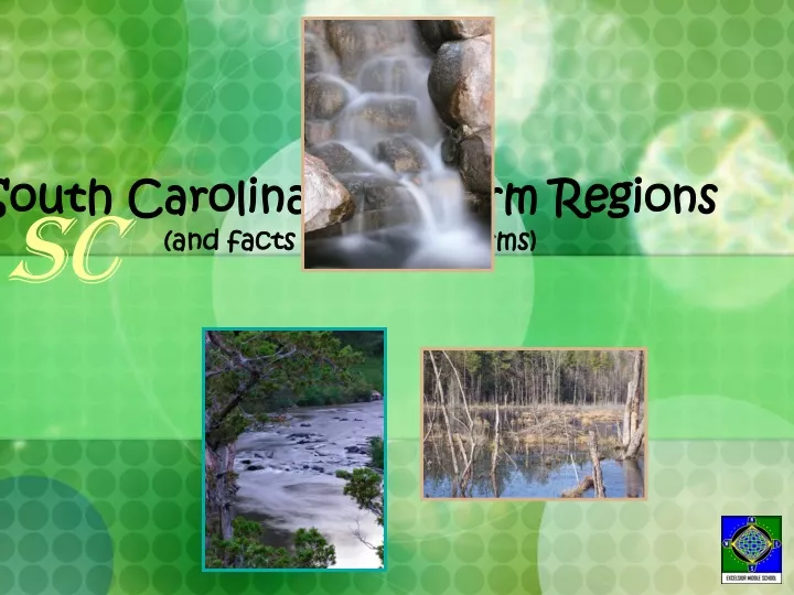 south carolina landform regions and facts about landforms