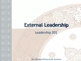 External Leadership