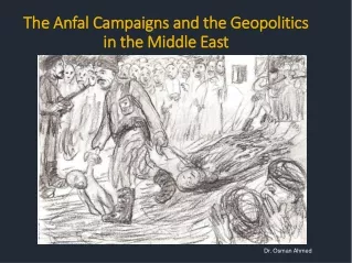 The Anfal Campaigns and the Geopolitics in the Middle East