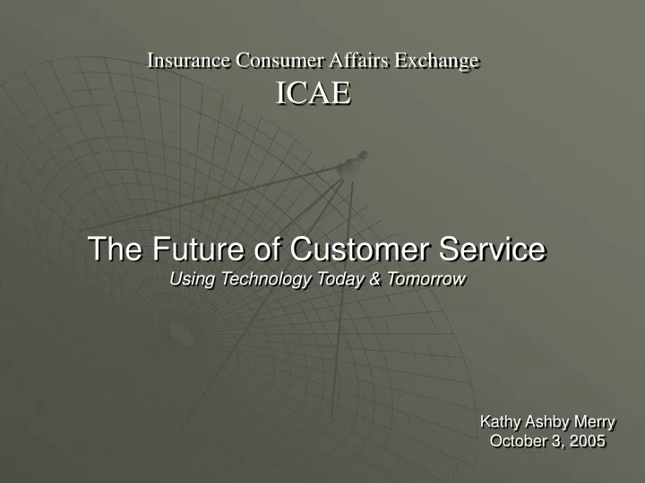 insurance consumer affairs exchange icae