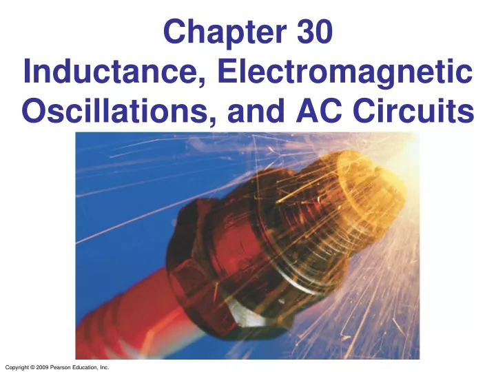 chapter 30 inductance electromagnetic oscillations and ac circuits