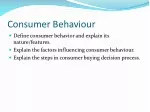 PPT - CONSUMER BEHAVIOUR PowerPoint Presentation, Free Download - ID ...