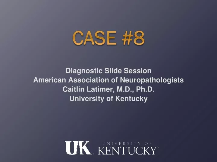 diagnostic slide session american association