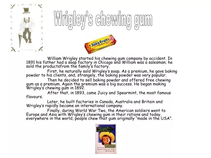 wrigley s chewing gum