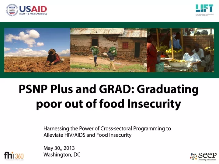 psnp plus and grad graduating poor out of food insecurity