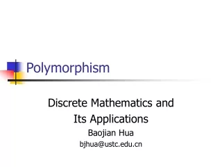 Polymorphism