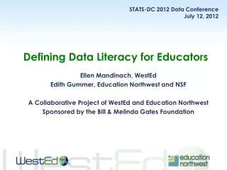 Defining Data Literacy for Educators