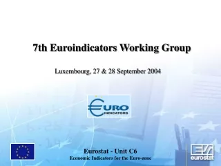 7th Euroindicators Working Group