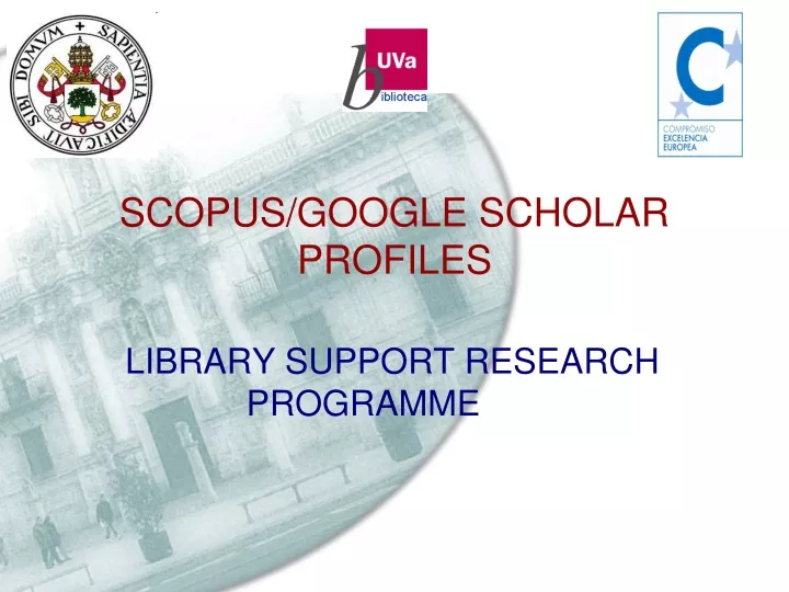 scopus google scholar profiles