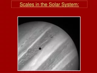 Scales in the Solar System: