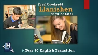 Year 10 English Transition