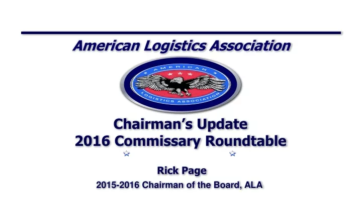 american logistics association