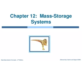 Chapter 12:  Mass-Storage Systems