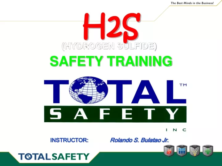 h2s safety training
