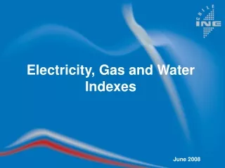Electricity, Gas and Water Indexes