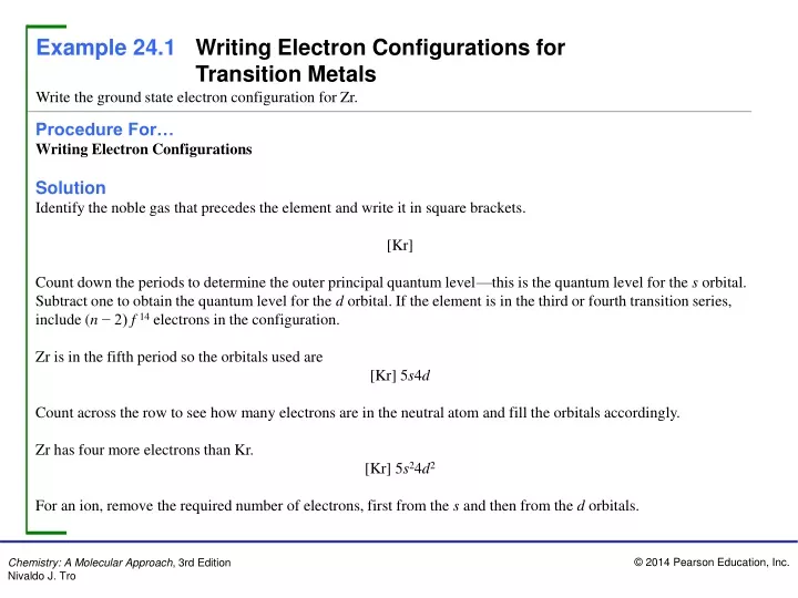 example 24 1 writing electron configurations