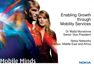 Enabling Growth  through  Mobility Services