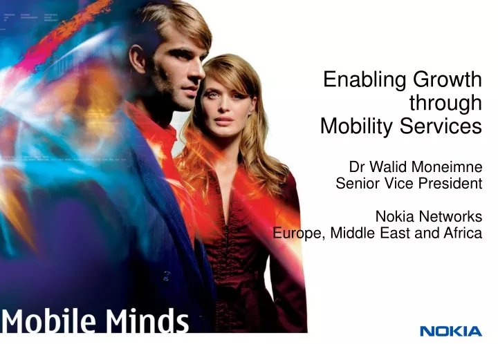 enabling growth through mobility services