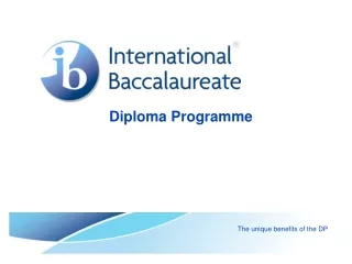 Diploma Programme