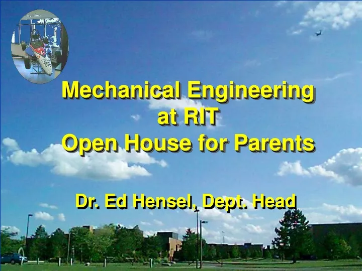 mechanical engineering at rit open house for parents