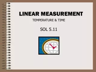 LINEAR MEASUREMENT SOL 5.11