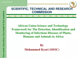 SCIENTIFIC, TECHNICAL AND RESEARCH COMMISSION