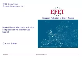 The internal market: 25 interconnected hubs or a single European Balancing Point?