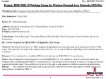 High-Rate Wireless PHY Proposal with FH Multi-Mode QAM - slide 1