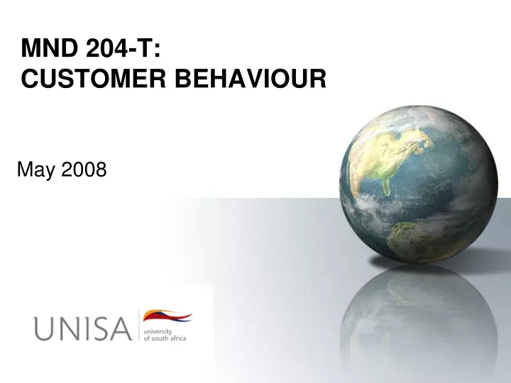mnd 204 t customer behaviour