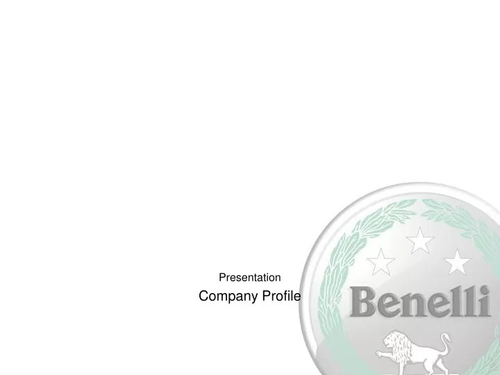 presentation company profile