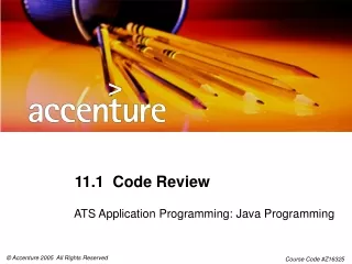 11.1  Code Review