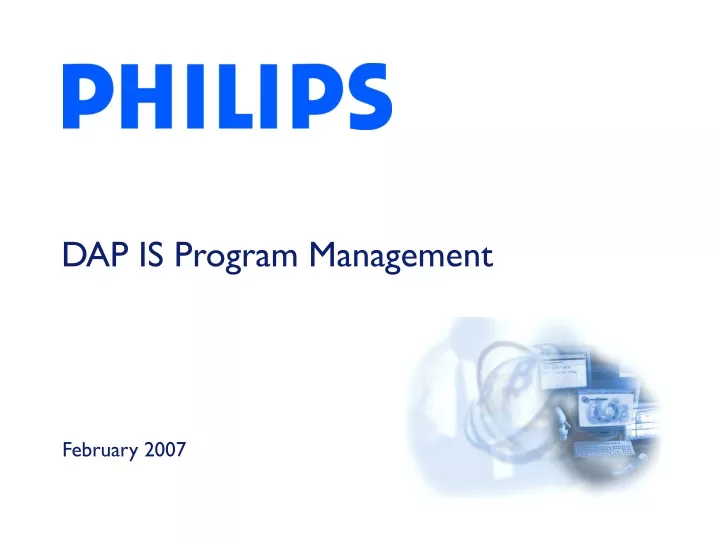dap is program management