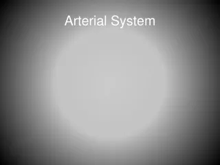 Arterial System