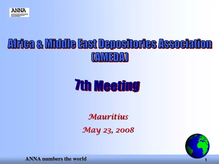 africa middle east depositories association ameda