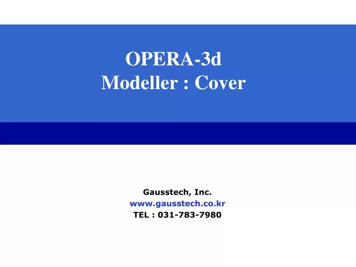 opera 3d modeller cover