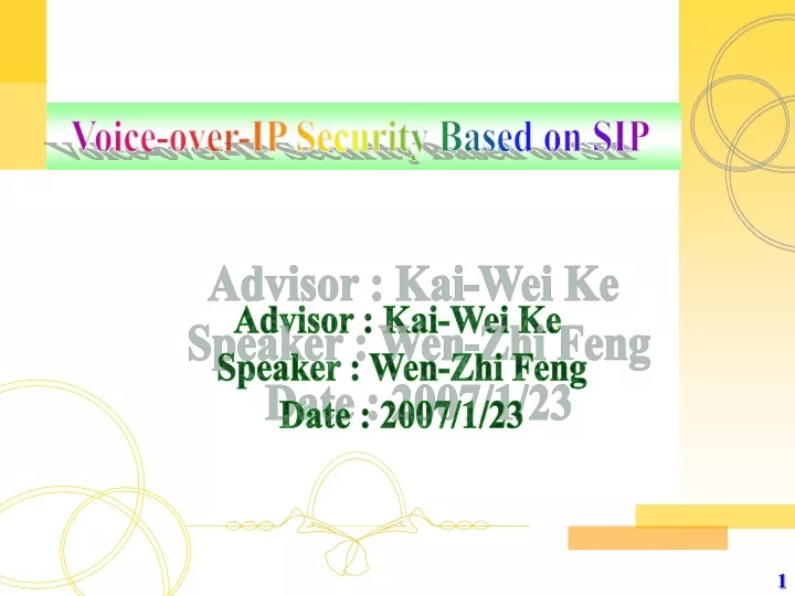 voice over ip security based on sip