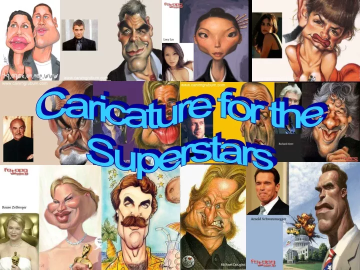 caricature for the superstars