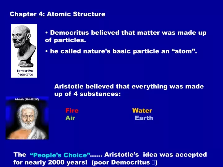 chapter 4 atomic structure