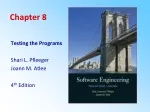 Fault Identification and Testing Strategies - slide 1