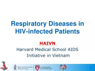 Respiratory Diseases in HIV-infected Patients