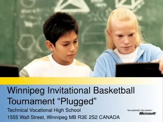 Winnipeg Invitational Basketball Tournament “Plugged”