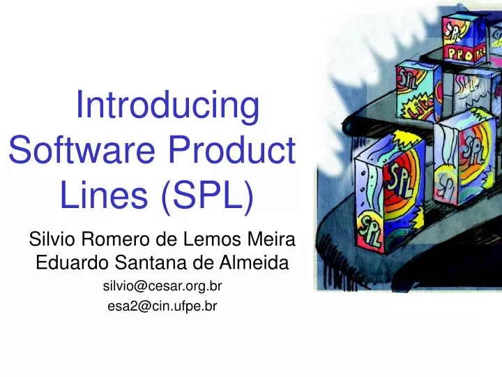 introducing software product lines spl