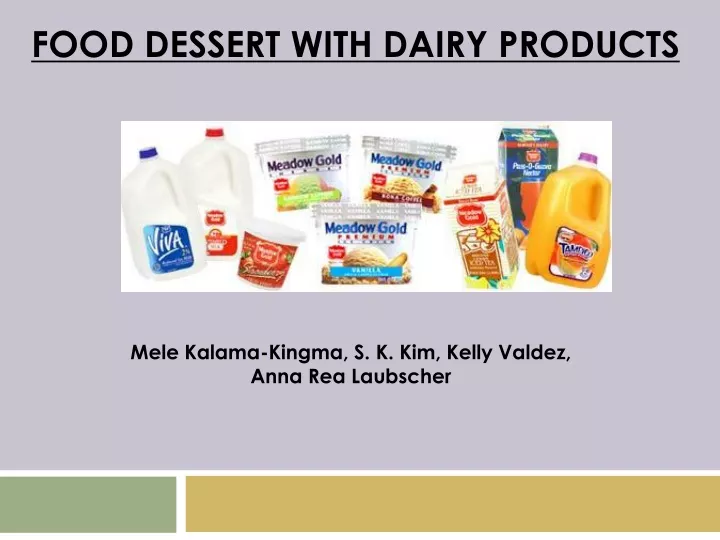 food dessert with dairy products