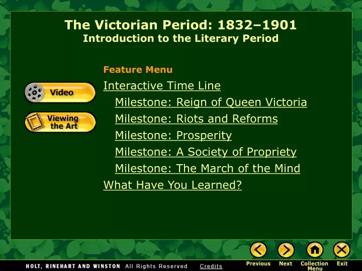 the victorian period 1832 1901 introduction to the literary period