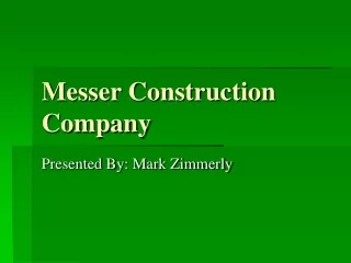 Messer Construction Company