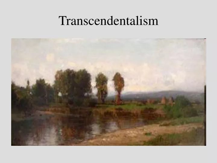 transcendentalism