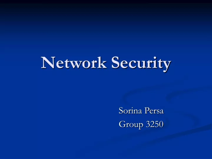 network security