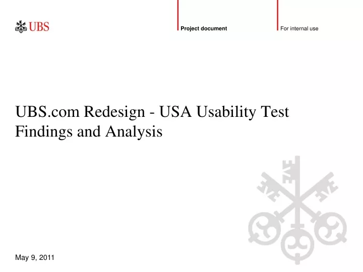 ubs com redesign usa usability test findings and analysis