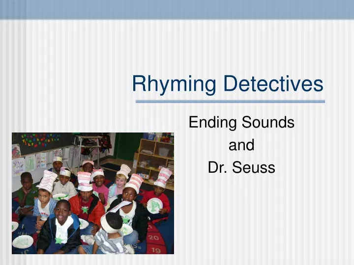rhyming detectives
